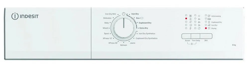 Indesit CYDA81WWGLUK 8kg Vented Tumble Dryer