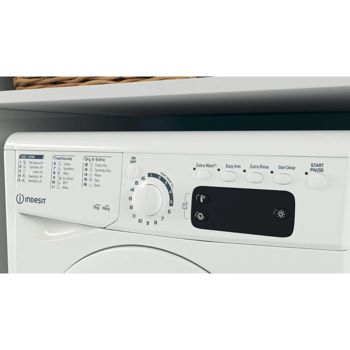 Indesit EWDE761483WUK 7kg/6kg Washer Dryer
