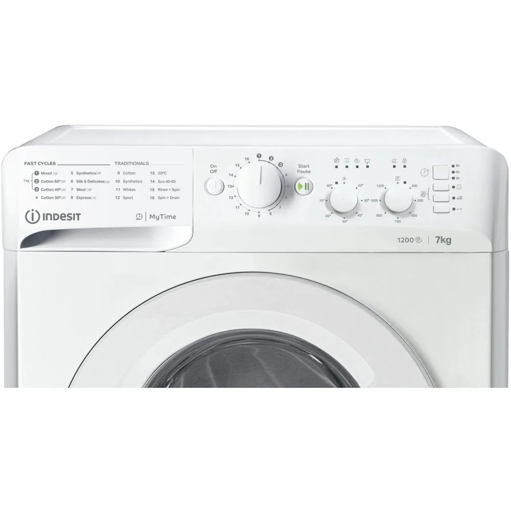 Indesit MTWC 71252 W UK 7kg 1200 Spin Washing Machine