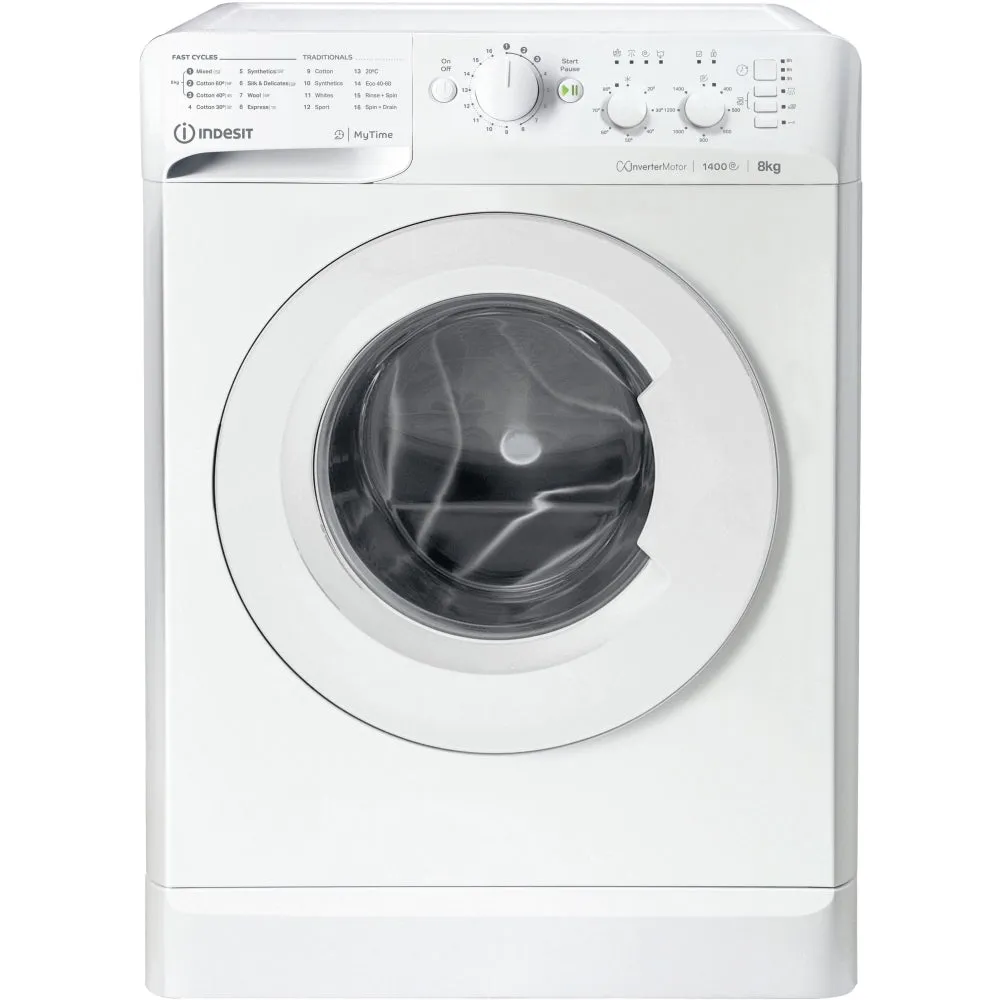 Indesit MTWC 81495 W UK 8kg 1400 Spin Washing Machine