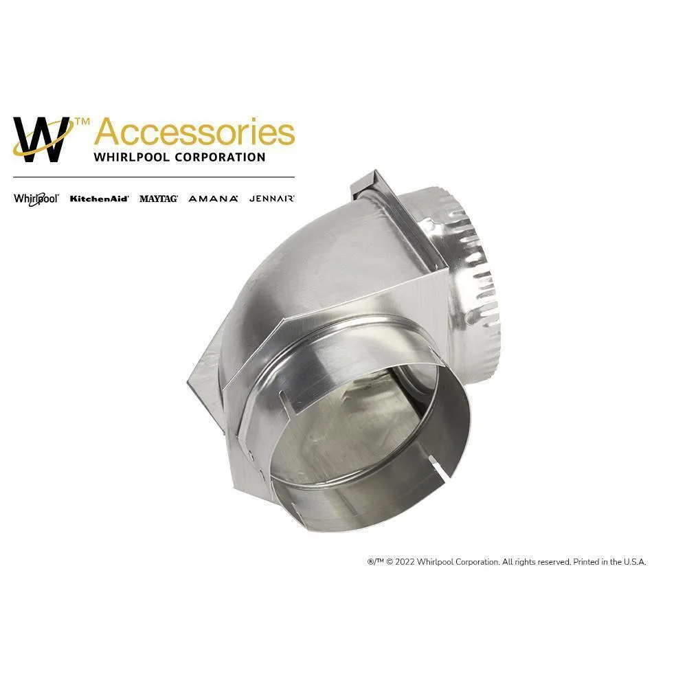Jennair 4396006RW Dryer Elbow Vent Connector