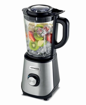 Kenwood 2L Glass Blender   Mill - Silver