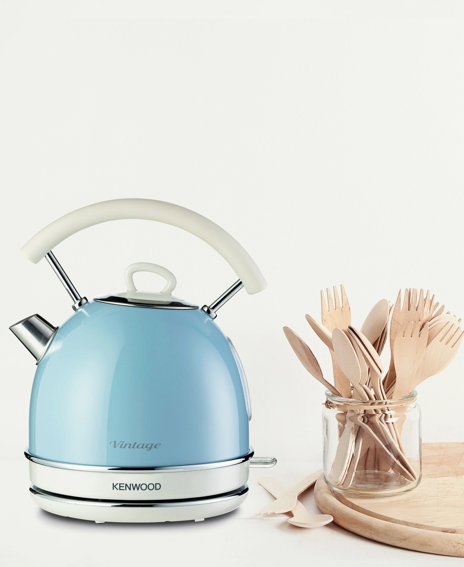 Kenwood Vintage 1.7L Kettle - Blue