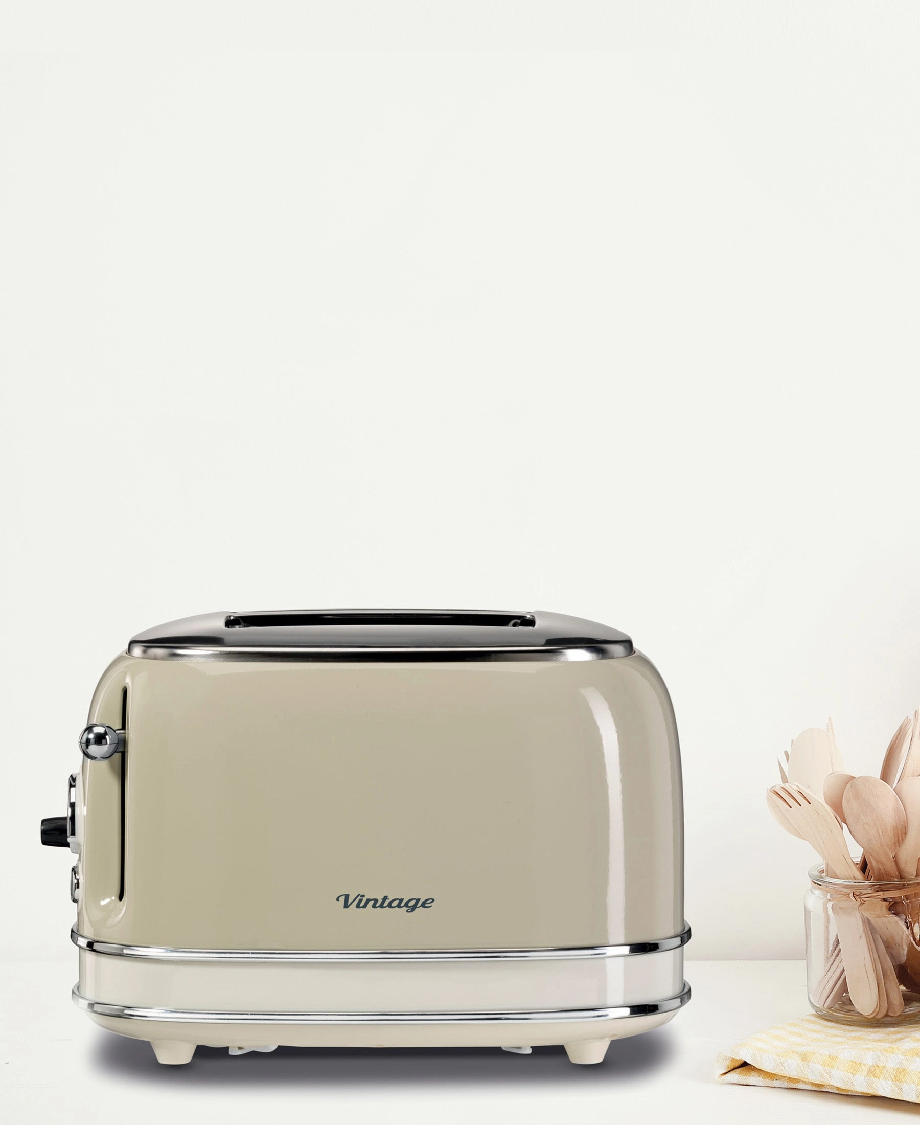Kenwood Vintage 2 Slice Toaster - Beige