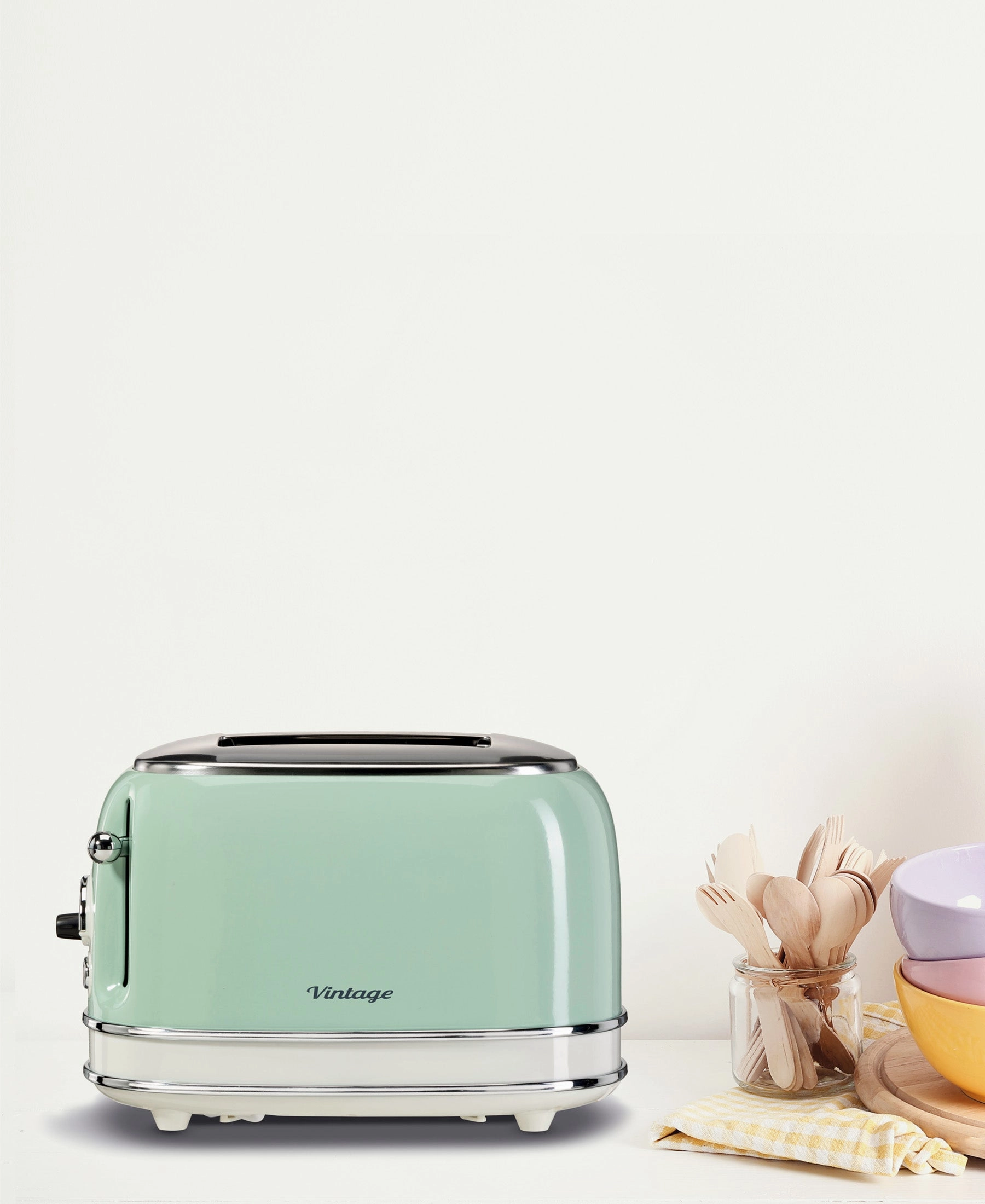 Kenwood Vintage 2 Slice Toaster - Green