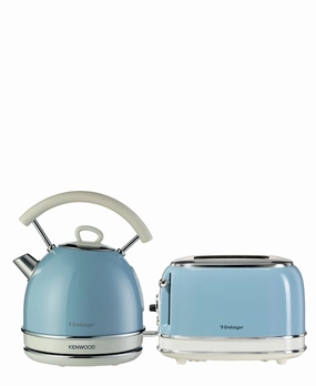Kenwood Vintage Kettle & Toaster Breakfast Pack - Blue