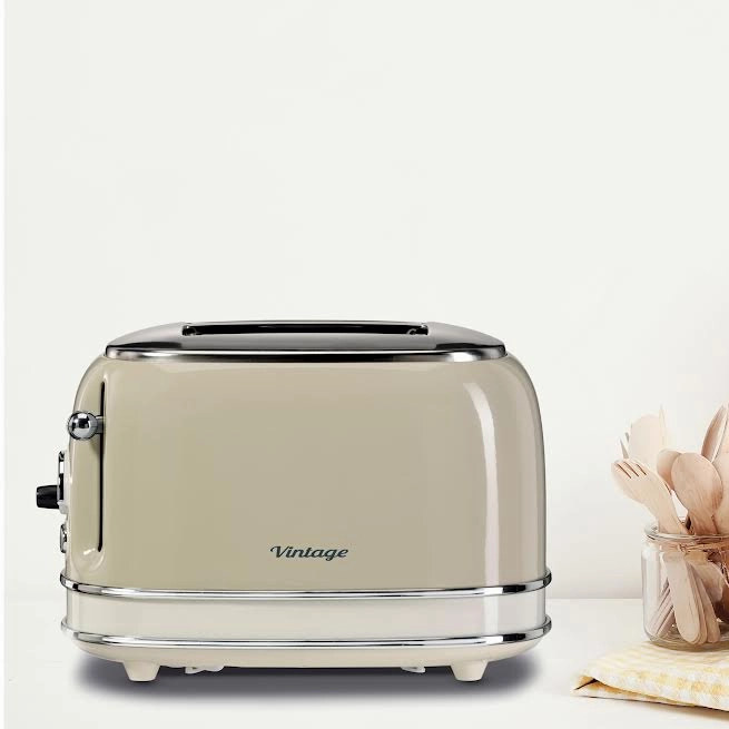 Kenwood Vintage Kettle & Toaster Breakfast Pack Cream
