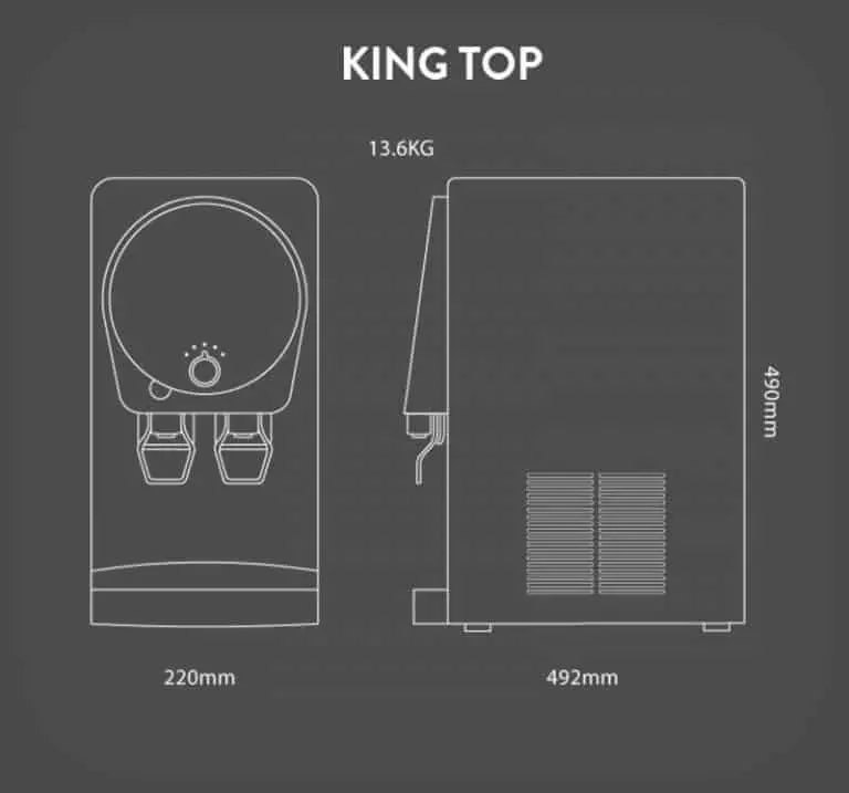 KING TOP (MILD-ALKALINE) WATER PURIFIER