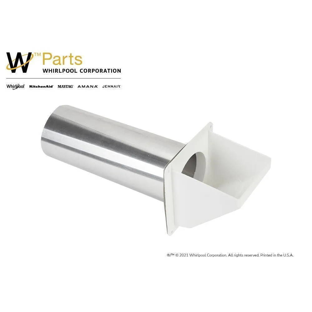 Kitchenaid 4396007RW Dryer Outdoor Vent Damper
