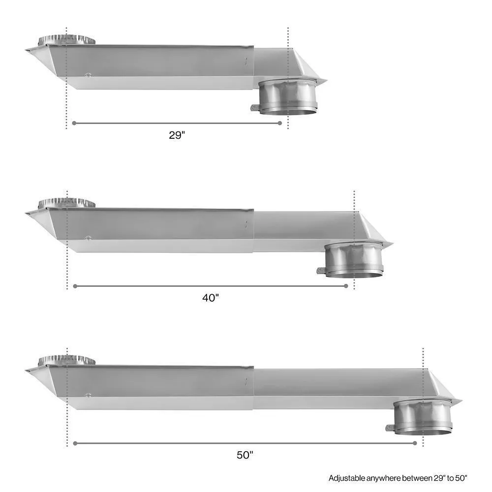 Kitchenaid 4396014 Dryer Telescoping Vent Periscope