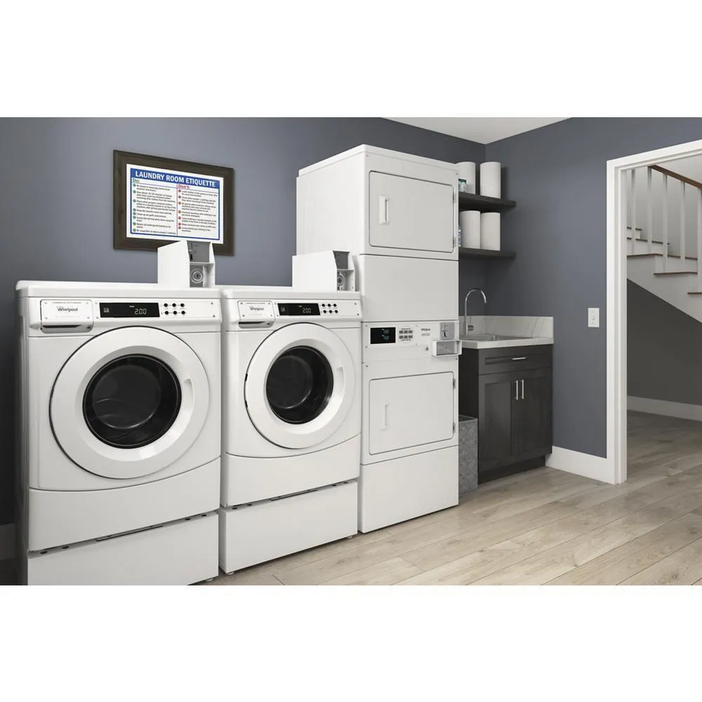 Kitchenaid WHP1000VW 10" Pedestal For Commercial Front Load Washer And Dryer