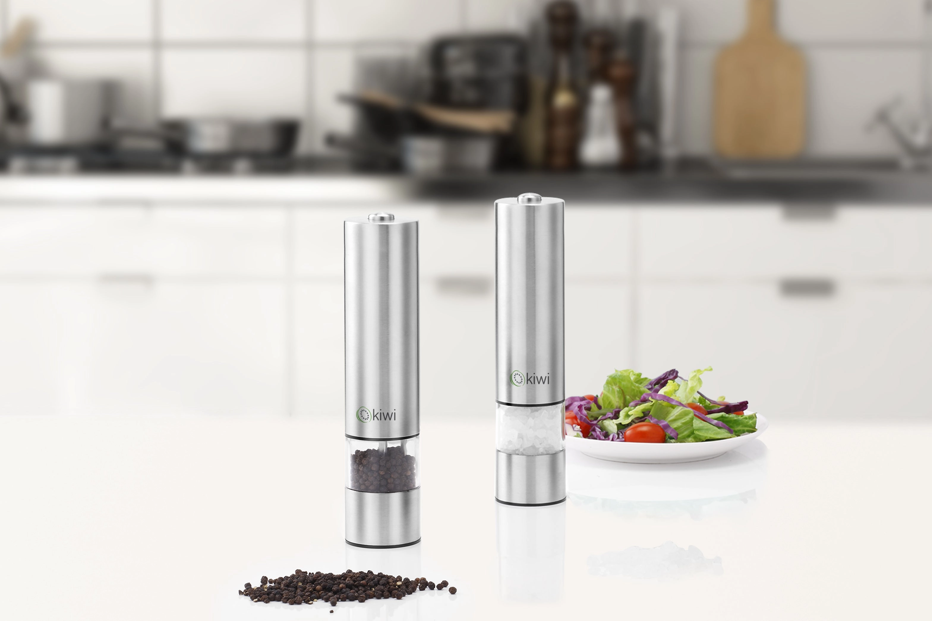 Kiwi Electric Pepper Mill | High-quality precision ceramic grinder