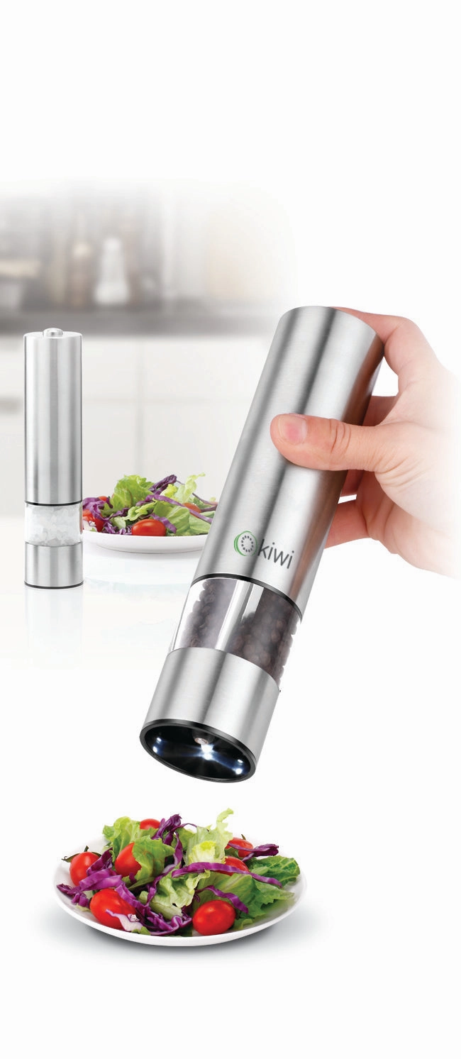 Kiwi Electric Pepper Mill | High-quality precision ceramic grinder