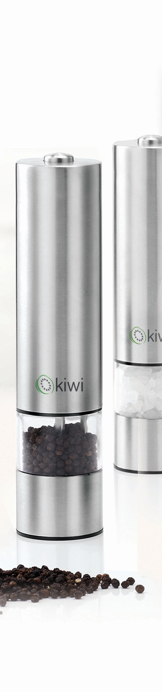 Kiwi Electric Pepper Mill | High-quality precision ceramic grinder
