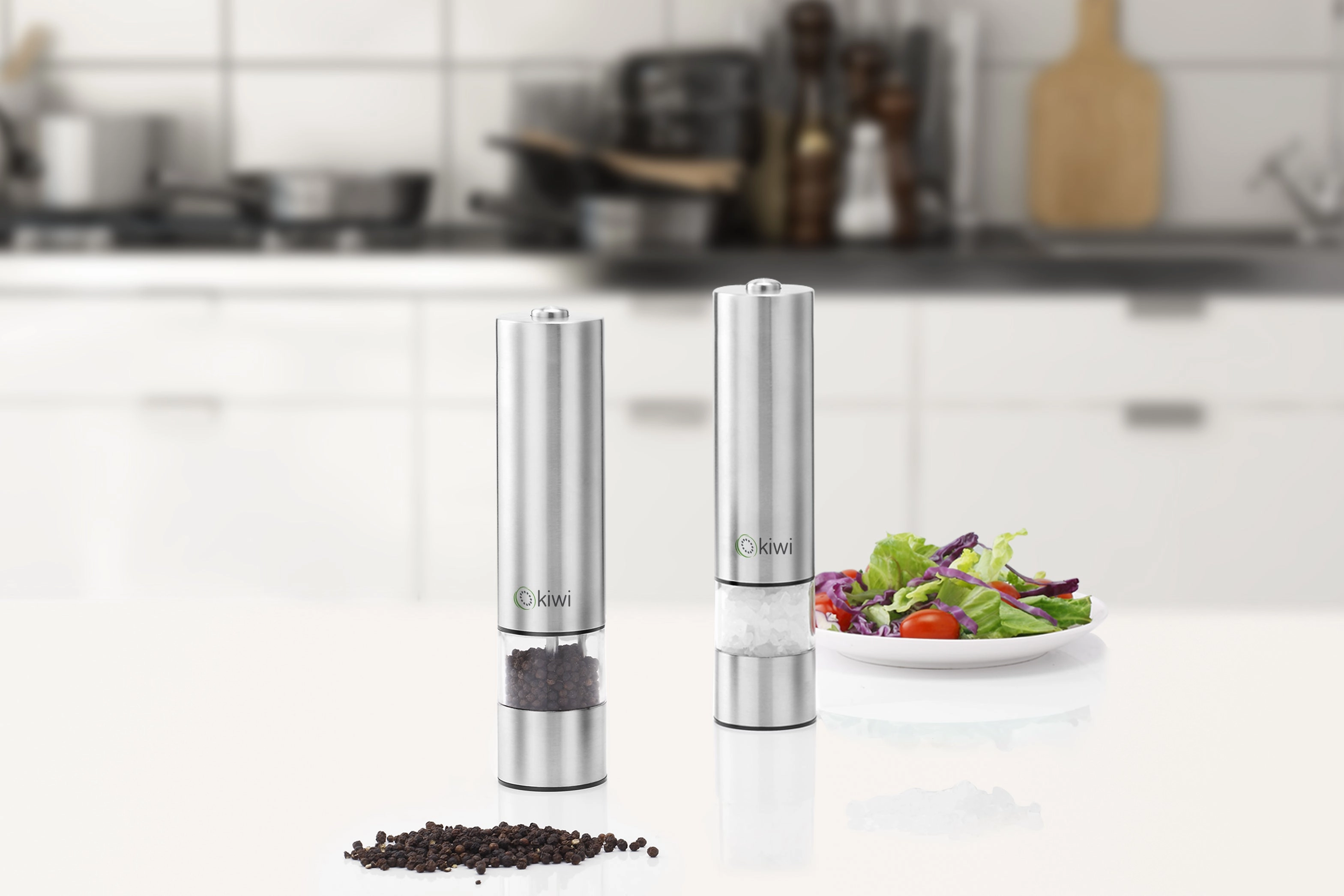 Kiwi Electric Pepper Mill | High-quality precision ceramic grinder