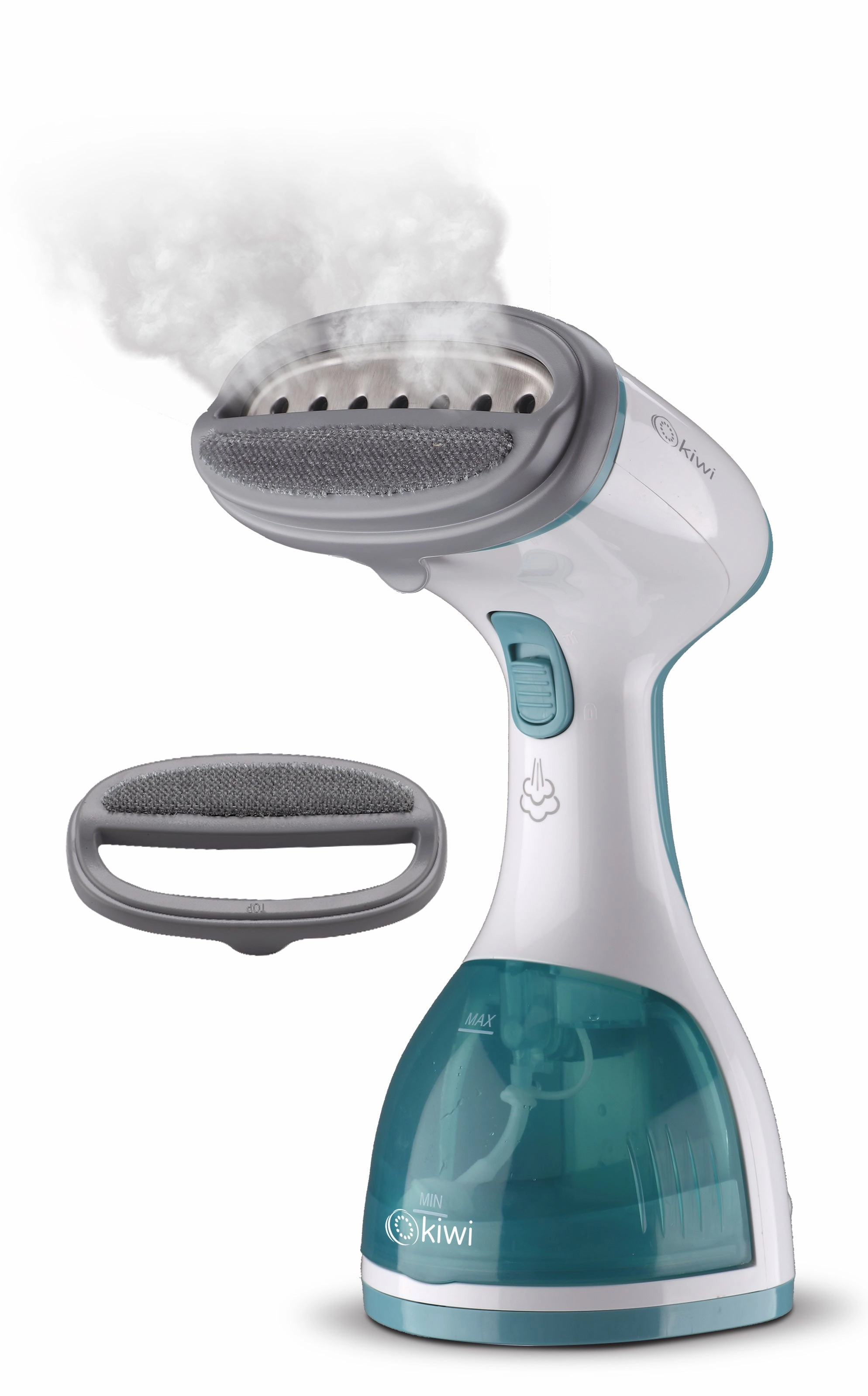 Kiwi Garment Steamer | 1000W | 260ml Water Capacity | Professional pump with heating element | 9 steam outlets