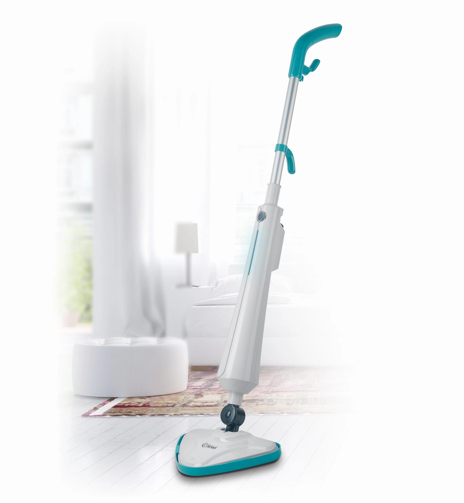 Kiwi Steam Cleaner | 1300W | Detachable Handle | Optional Mop Head | 350ml Water Tank Capacity