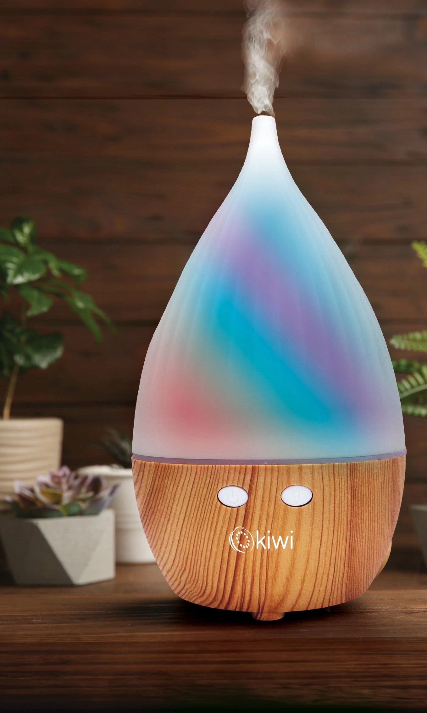 Kiwi Ultrasonic Aroma Essential Oil Diffuser | 150ml Capacity |