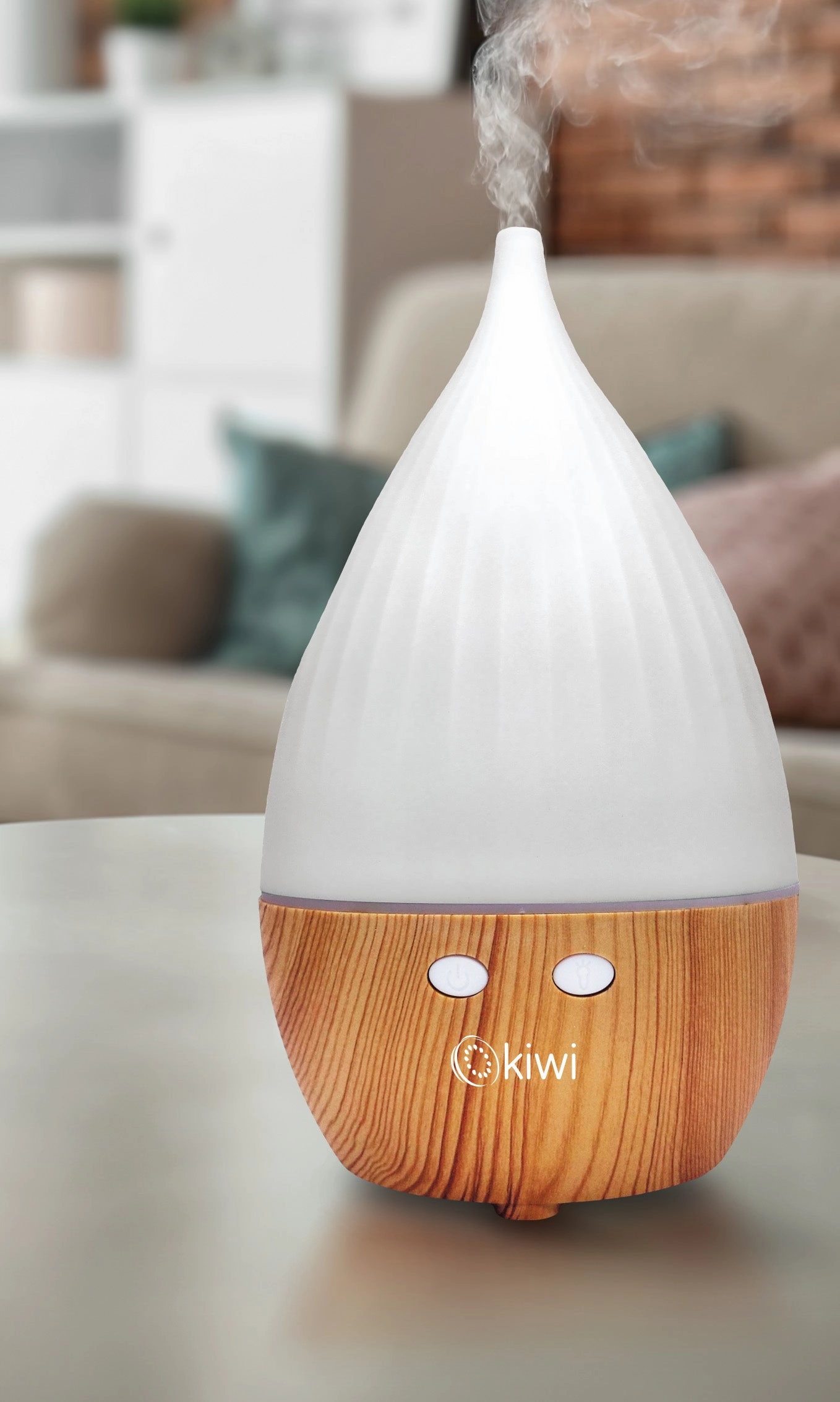 Kiwi Ultrasonic Aroma Essential Oil Diffuser | 150ml Capacity |