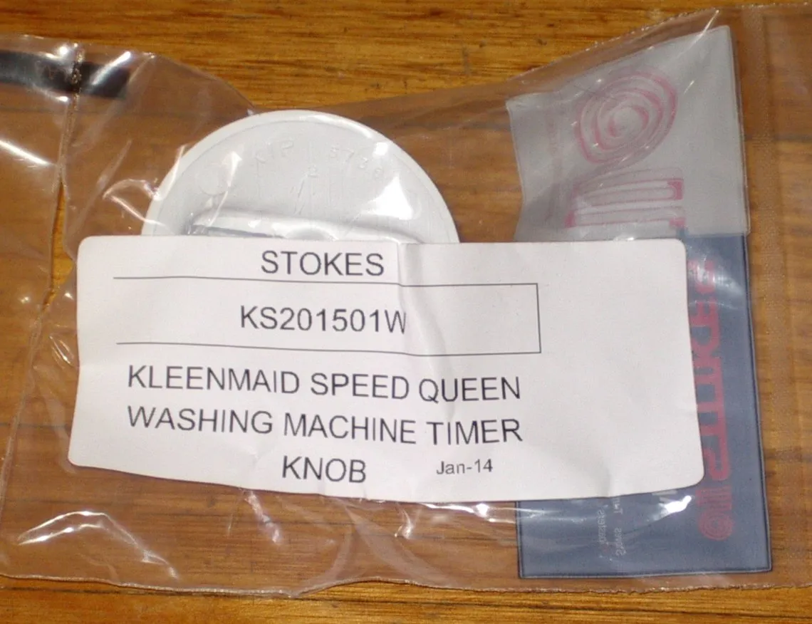 Kleenmaid KAW793, LWK23/24, LWK73/74 White Timer Knob - Part # KS35333