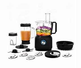Kumtel 12-in-1 Multifunctional Food Processor  2L Bowl, Blender, Grinder & Juicer for Easy Food Prep