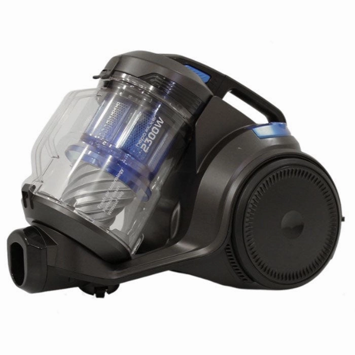 KUMTEL HVC-04 Vacuum Cleaner with HEPA12 Filter, 2300W Motor, 150W Suction Power, 3 Nozzles, 7m Flat Cable, Bagless 3L Dust Cup, Adjustable Operation Rates, 1.7m Hose Length