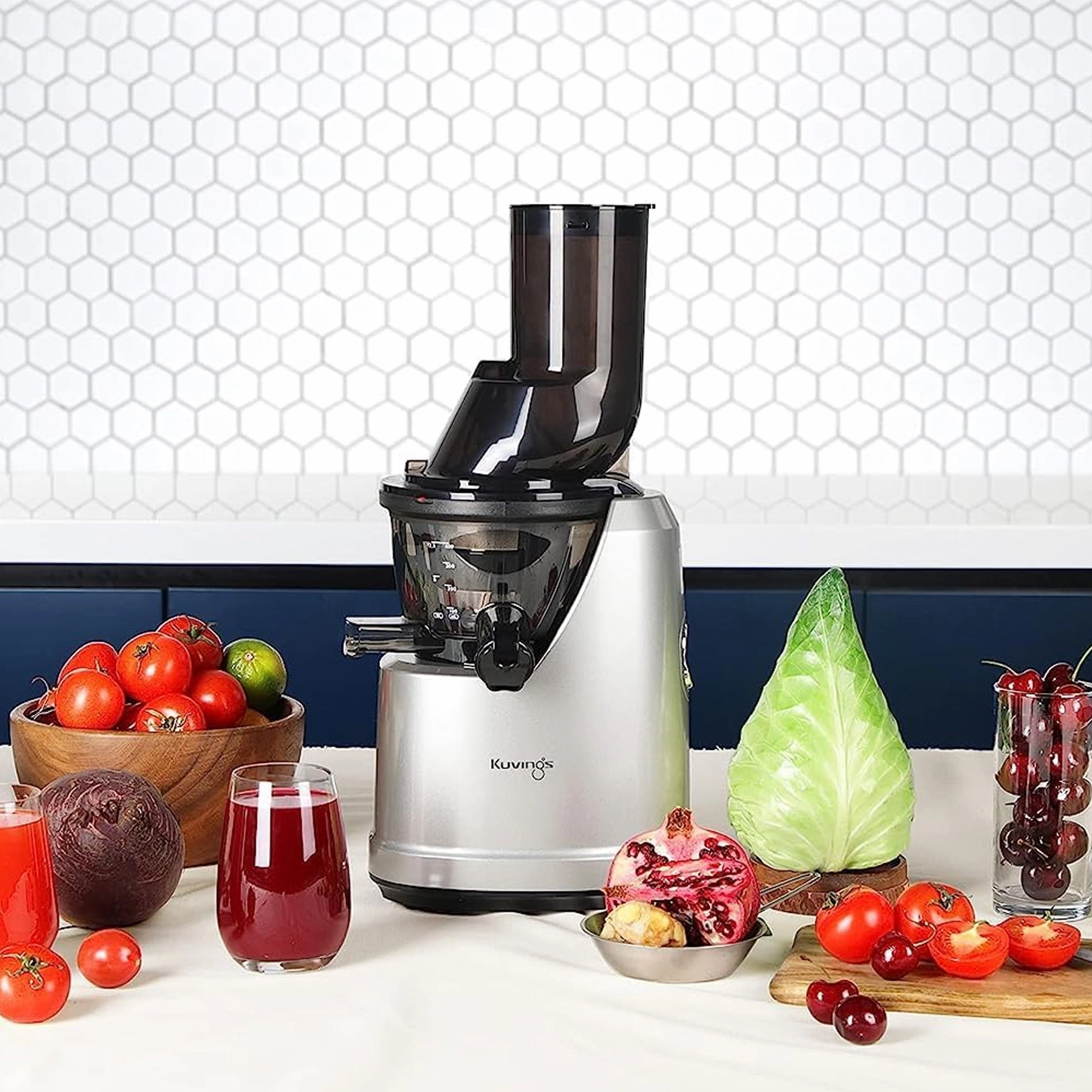 Kuvings B1700 Silent Juicer Dark Silver