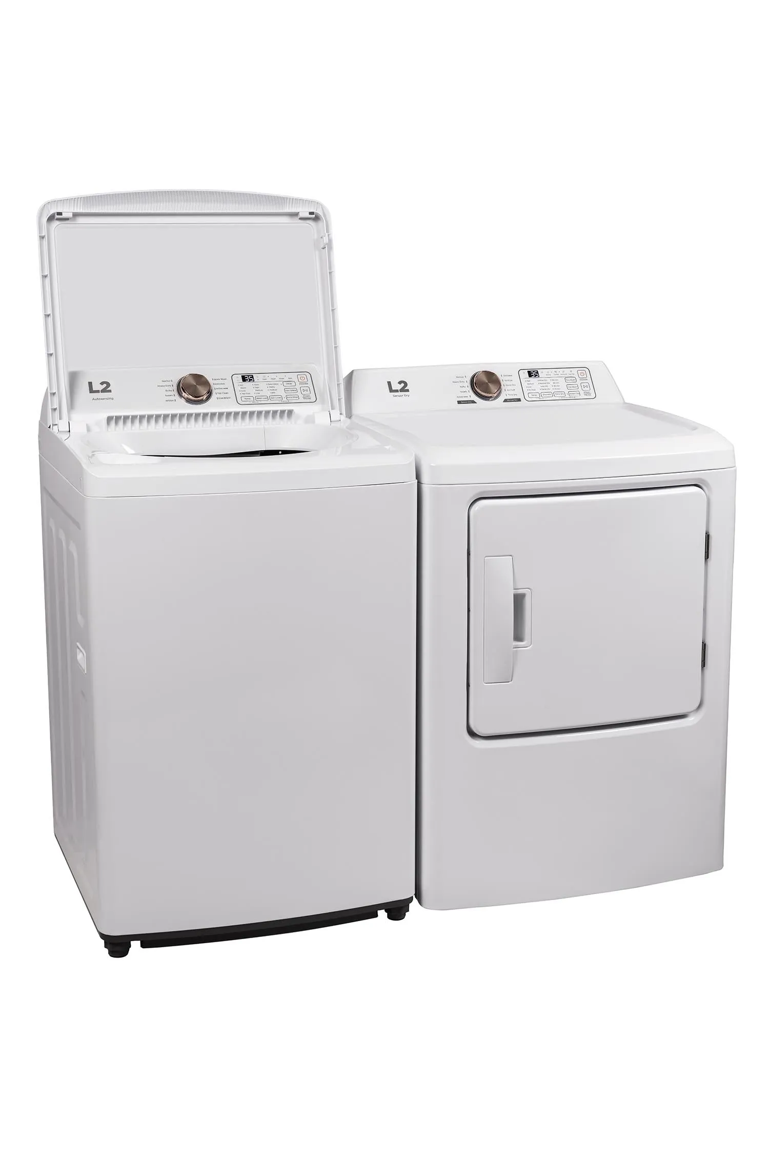 L2 White Electric Dryer (6.7Cu.Ft) - LE43A3AWW