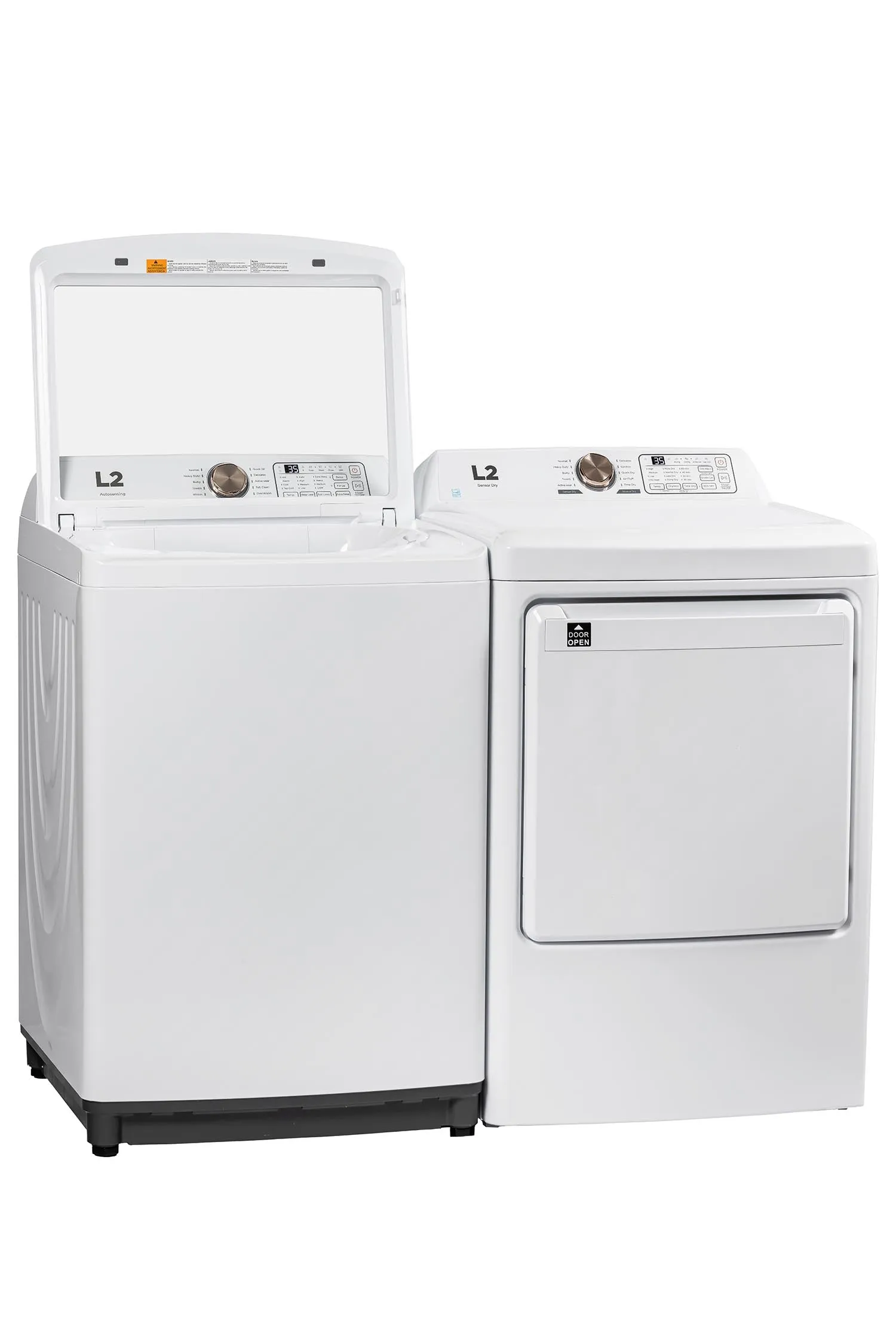 L2 White Electric Dryer (7.5Cu.Ft)- LE52N1BWWC
