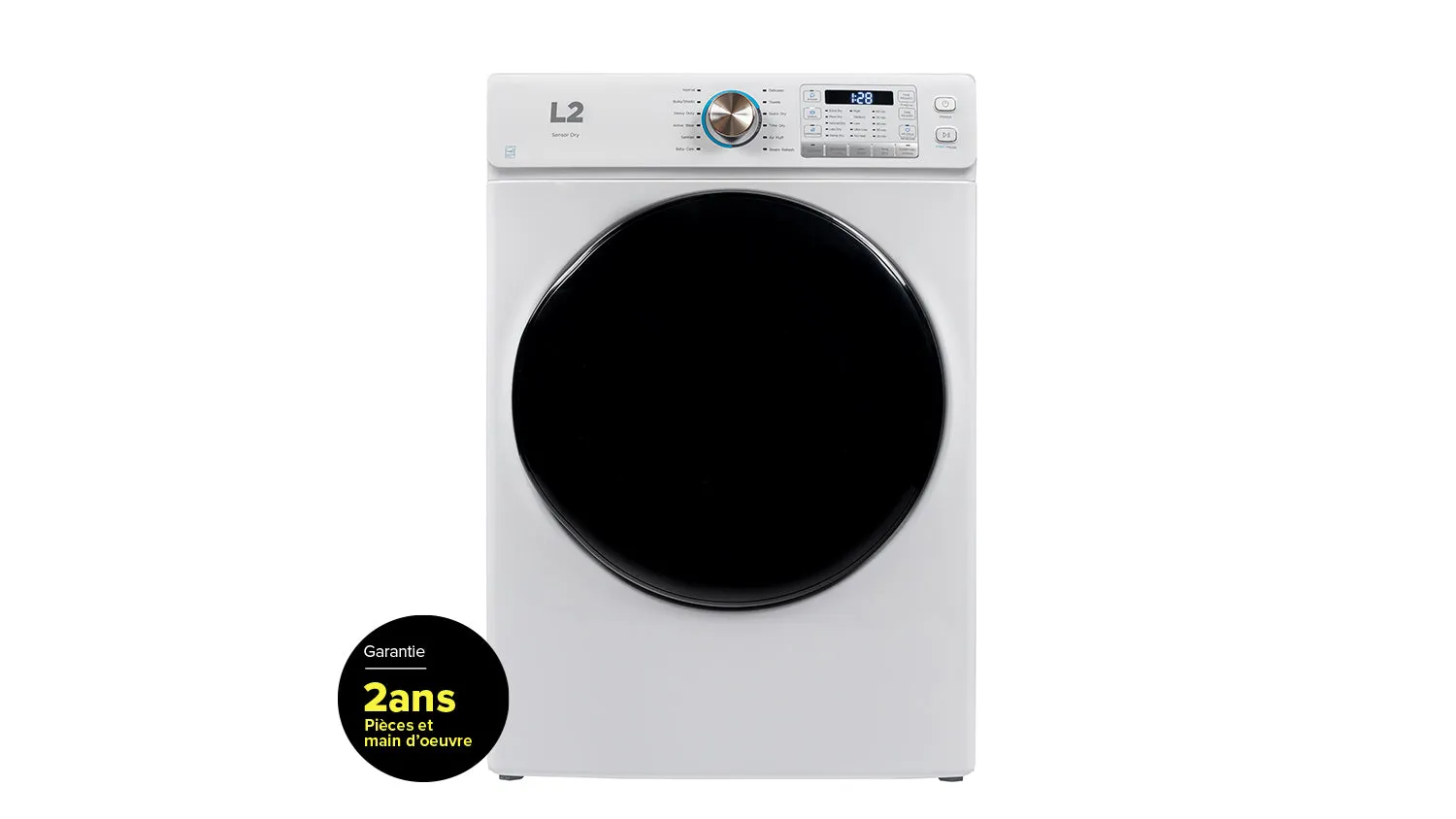 L2 White Electric Dryer (8.0Cu.Ft) - LE52N3AWW