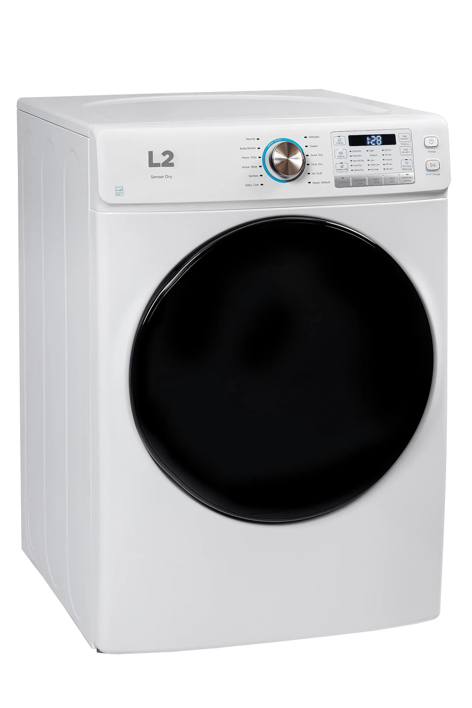 L2 White Electric Dryer (8.0Cu.Ft) - LE52N3AWW