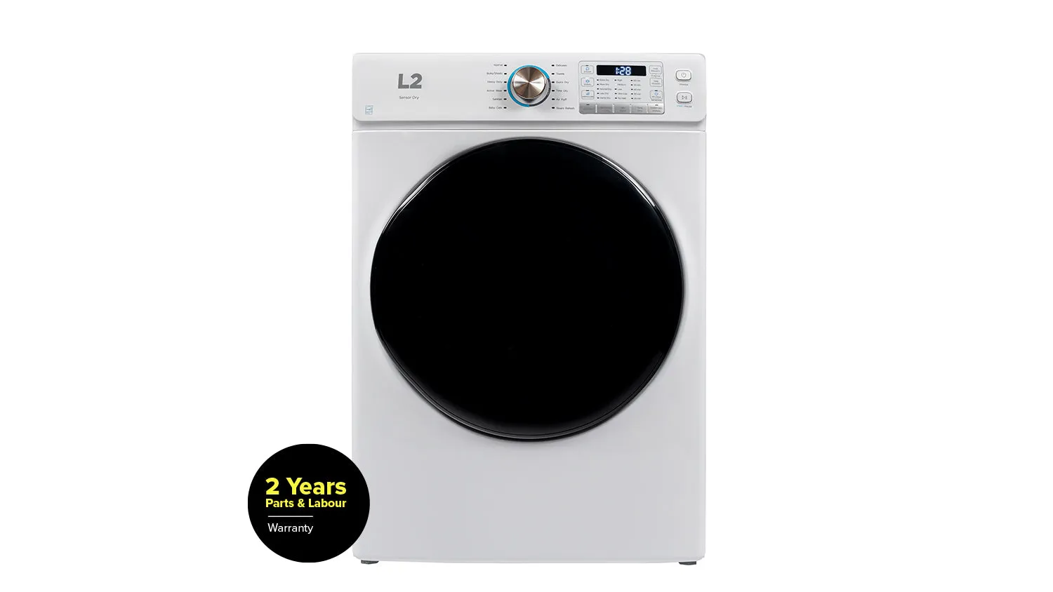 L2 White Electric Dryer (8.0Cu.Ft) - LE52N3AWW