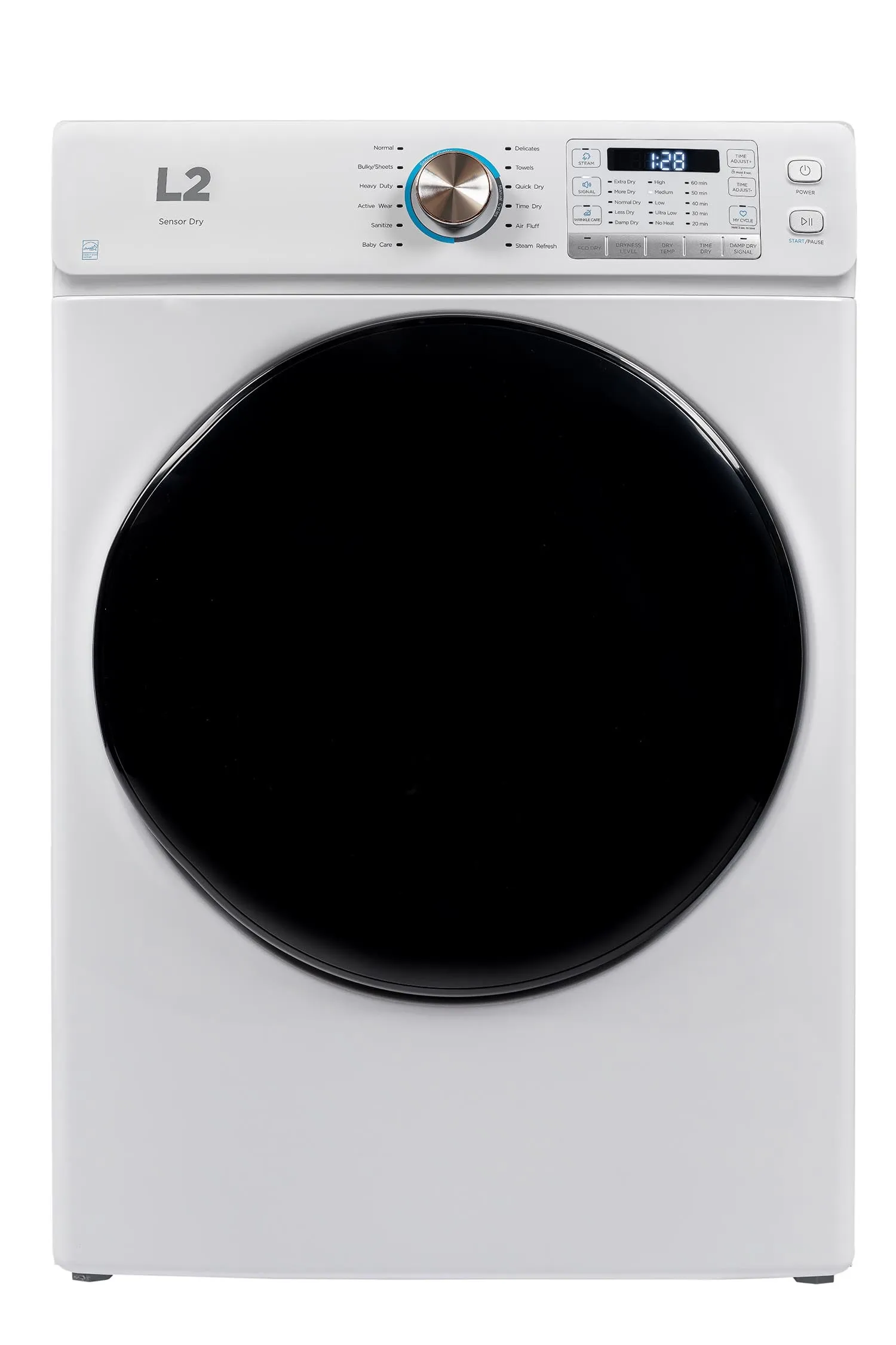L2 White Electric Dryer (8.0Cu.Ft) - LE52N3AWW
