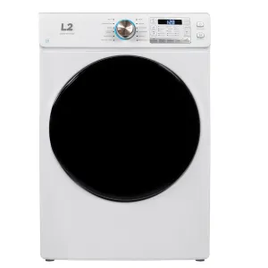 L2 White Electric Dryer with French Display (8.0Cu.Ft) - LE52N3AWWFR