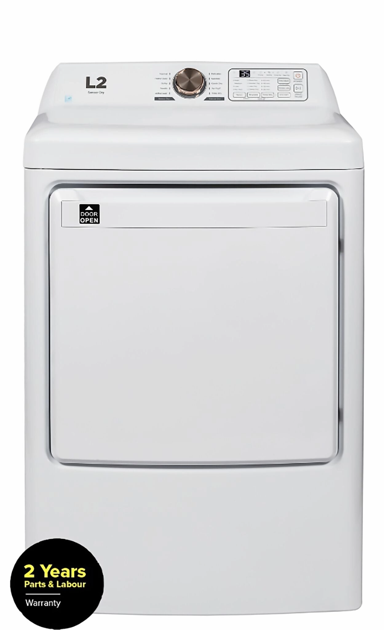 L2 White Electric Dryer (7.0 Cu.ft) - LE47A3AWW