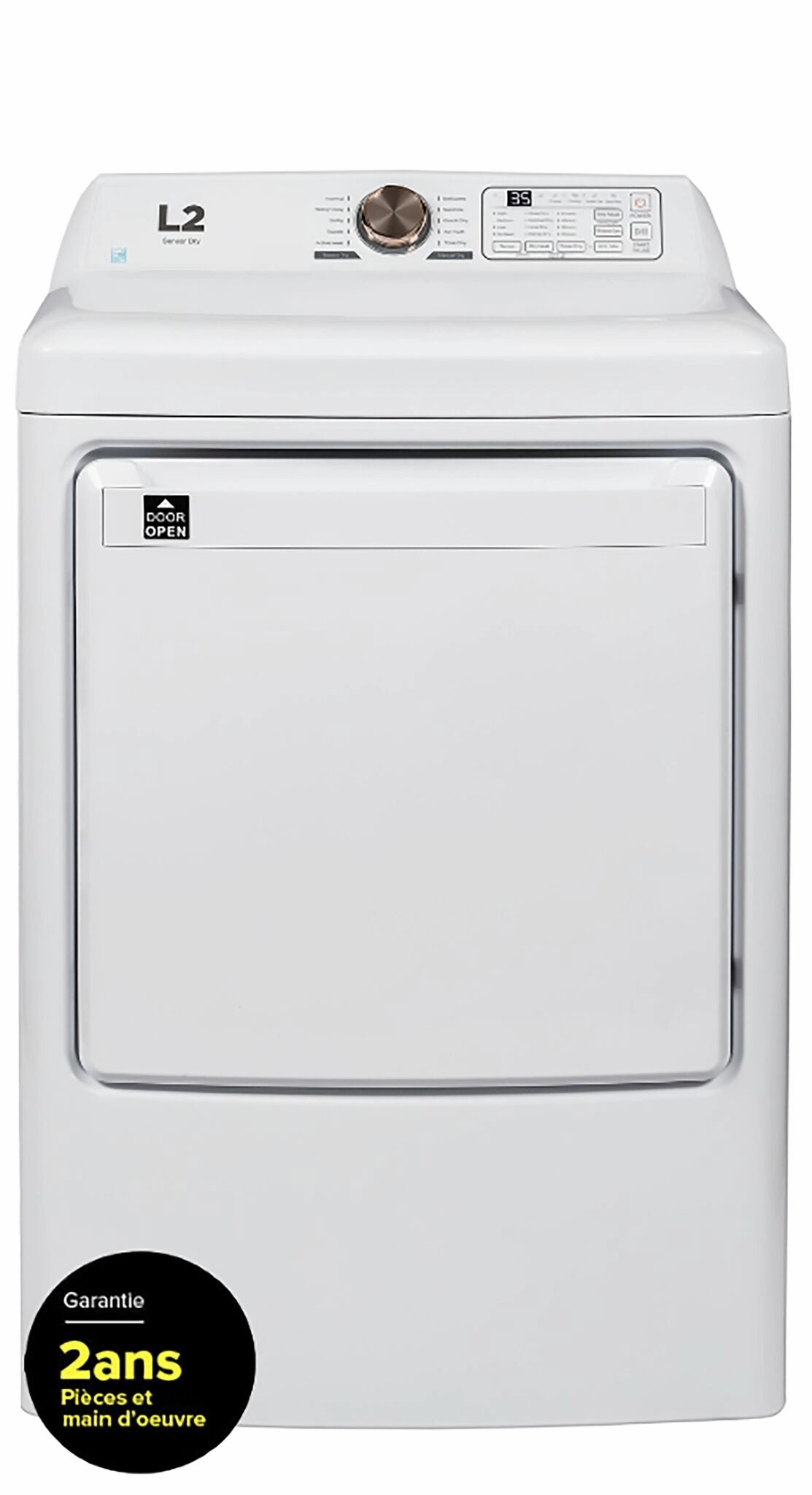 L2 White Electric Dryer (7.0 Cu.ft) - LE47A3AWW