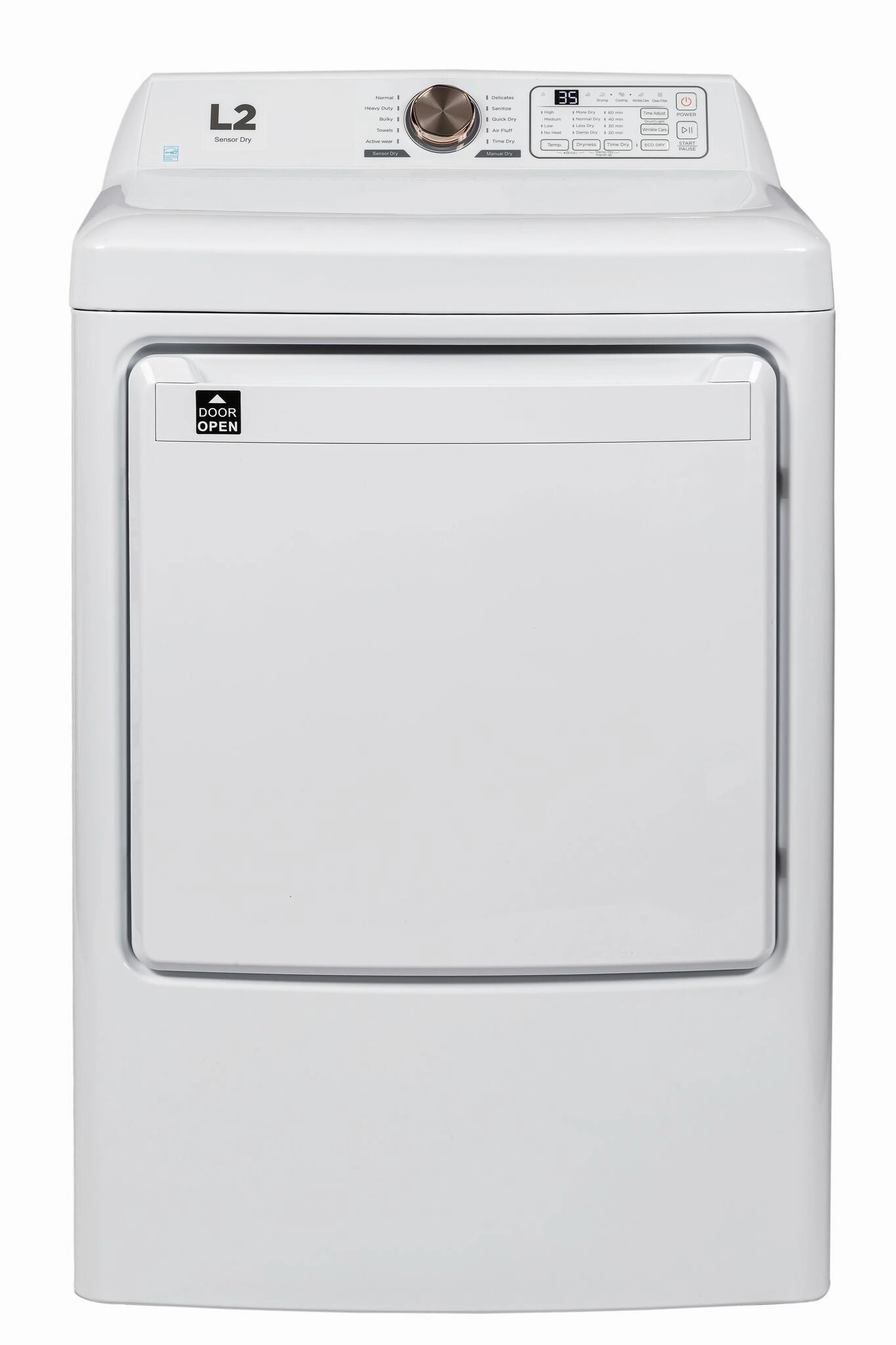 L2 White Electric Dryer (7.0 Cu.ft) - LE47A3AWW