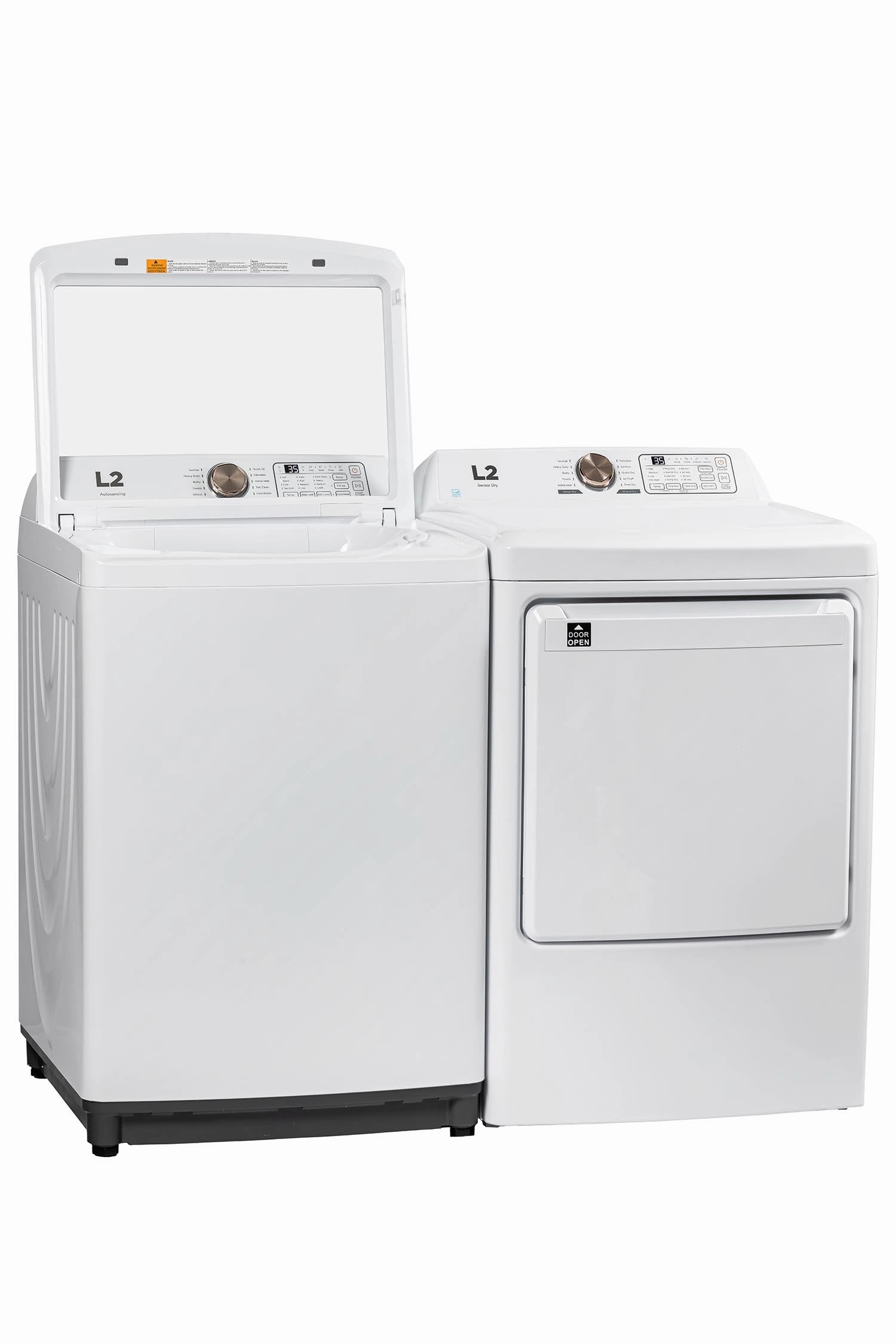 L2 White Electric Dryer (7.5Cu.Ft)- LE52N1BWWC