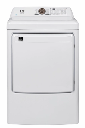 L2 White Electric Dryer (7.5Cu.Ft)- LE52N1BWWC