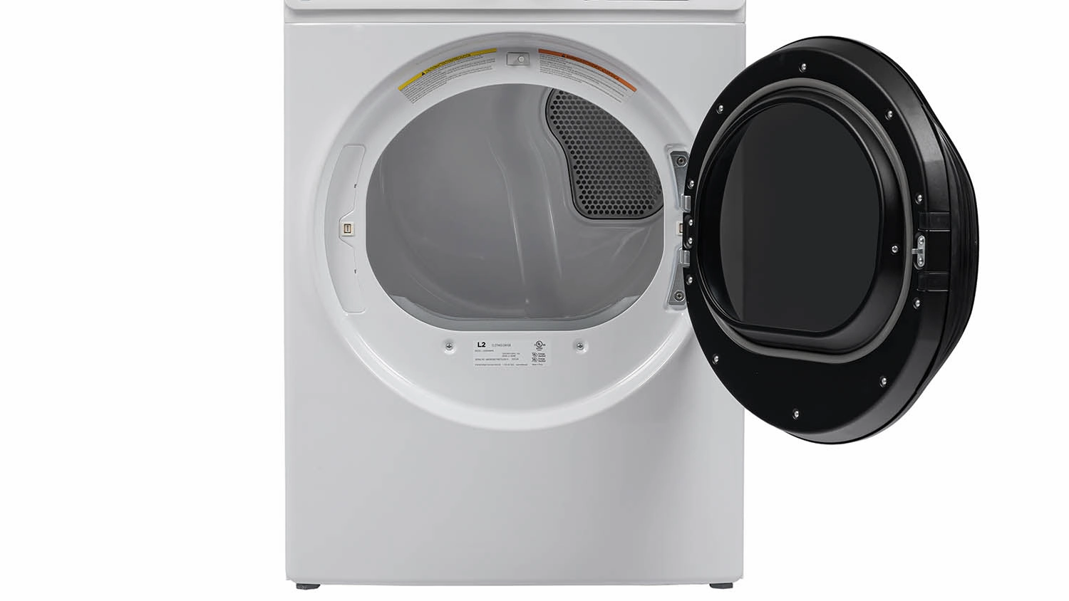 L2 White Electric Dryer with French Display (8.0Cu.Ft) - LE52N3AWWFR