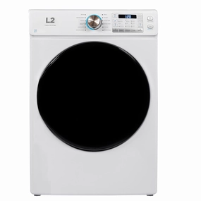 L2 White Electric Dryer with French Display (8.0Cu.Ft) - LE52N3AWWFR