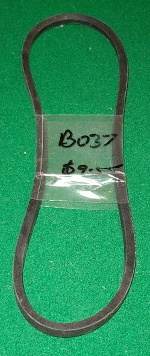 Large Hoover Washer Main Drive Belt - Part # B037, M26.5