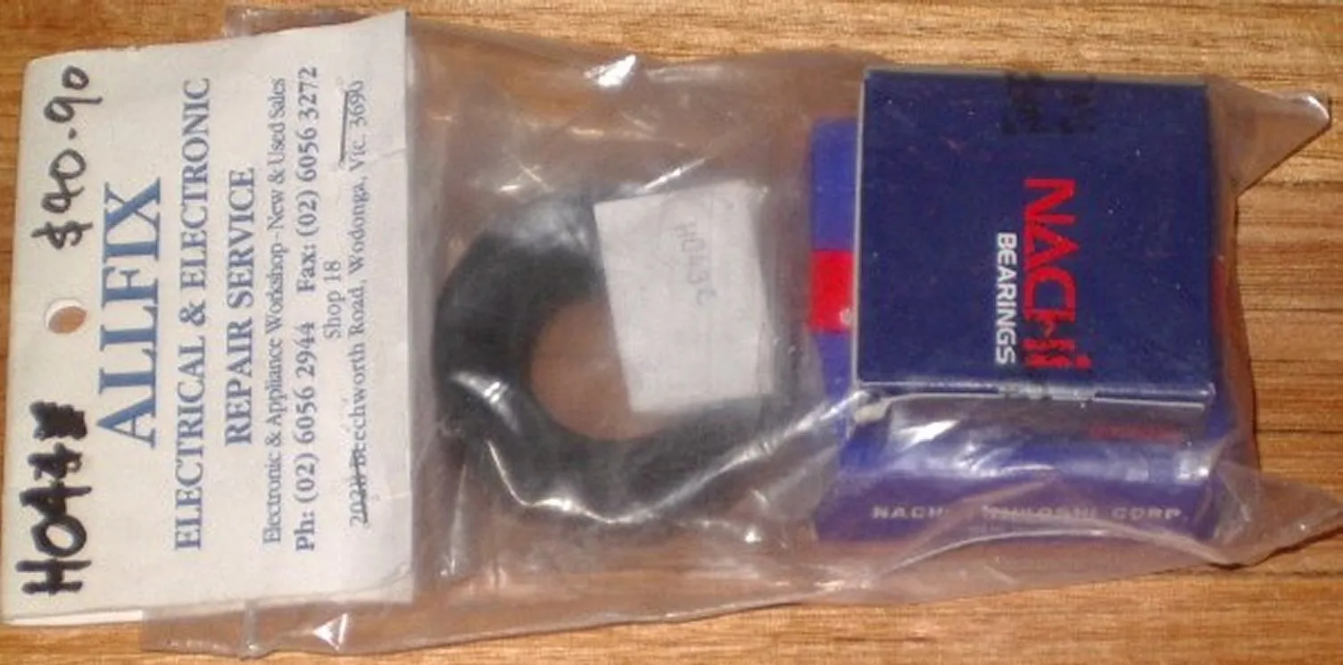 Late Model Hoover Front Loader Tub Bearing & Seal Kit - Part # H044