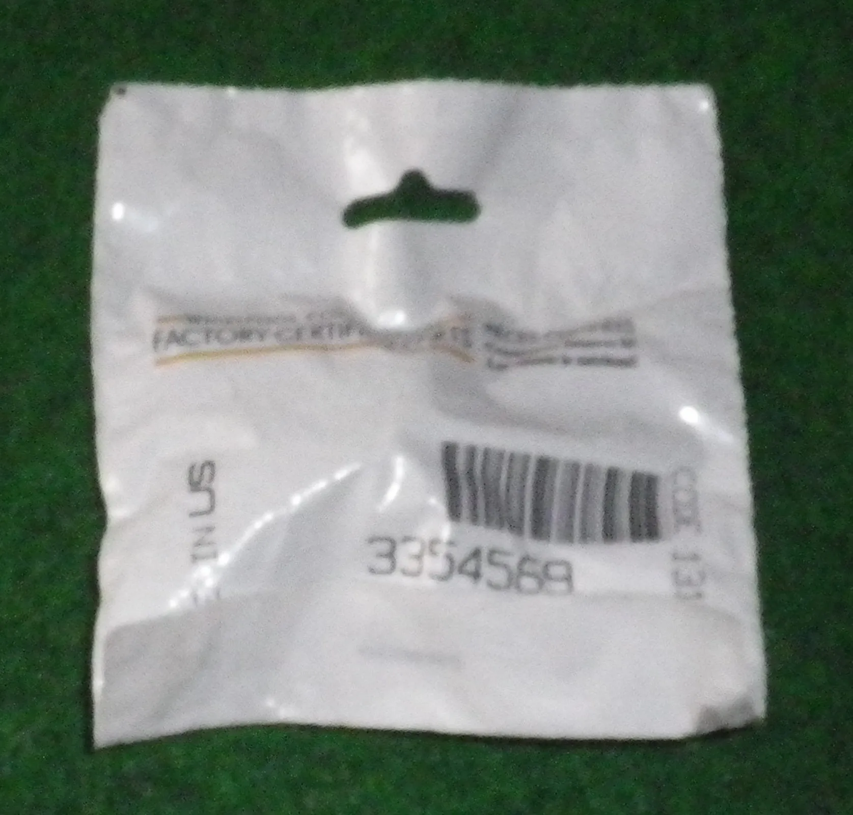 Late Model Whirlpool Plastic Drain Pump Motor Shaft Sleeve - Part # WA3354569