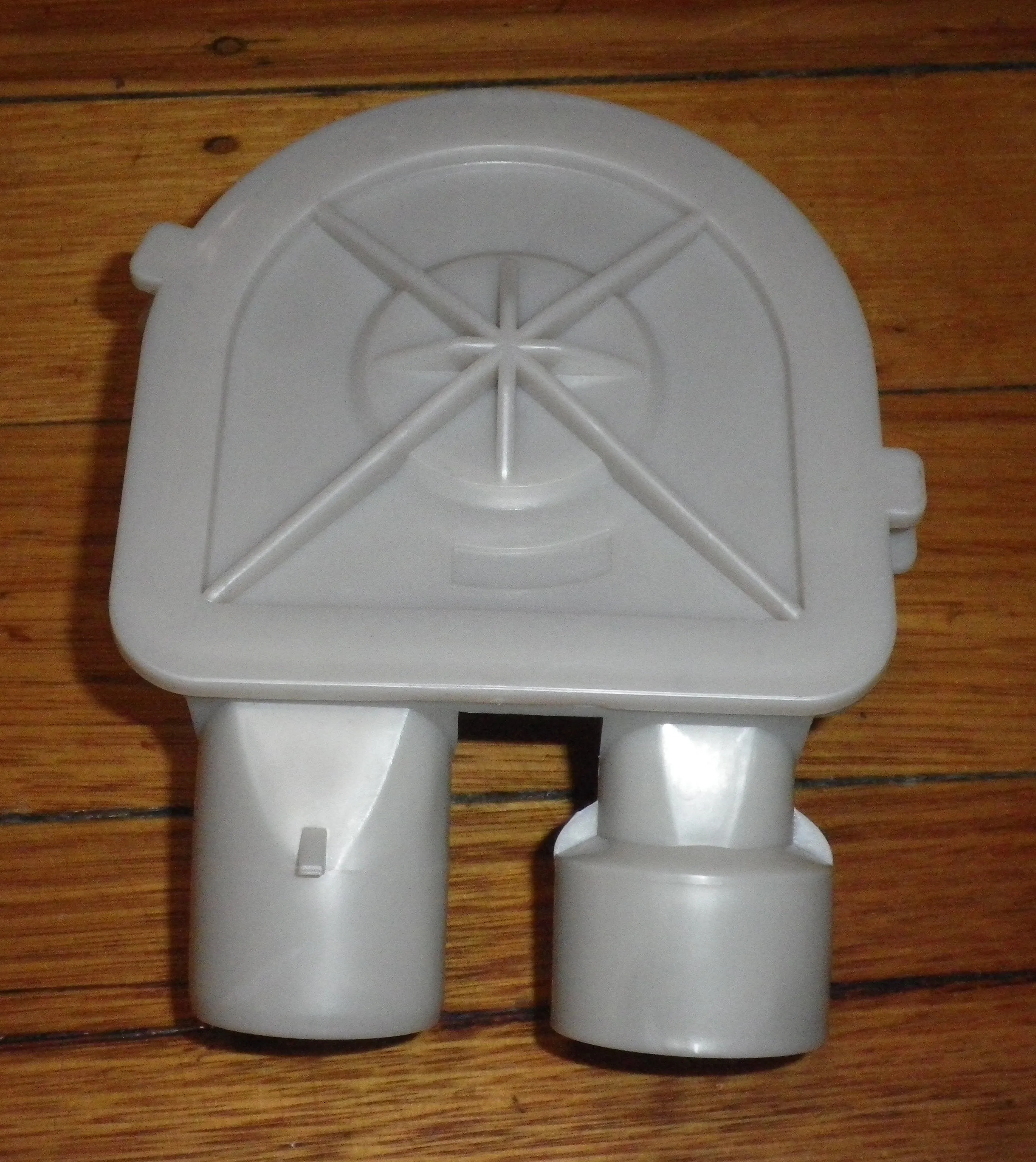 Late Model Whirlpool Plastic Drain Pump with Large Outlet - Part # WA3363892A, LP121