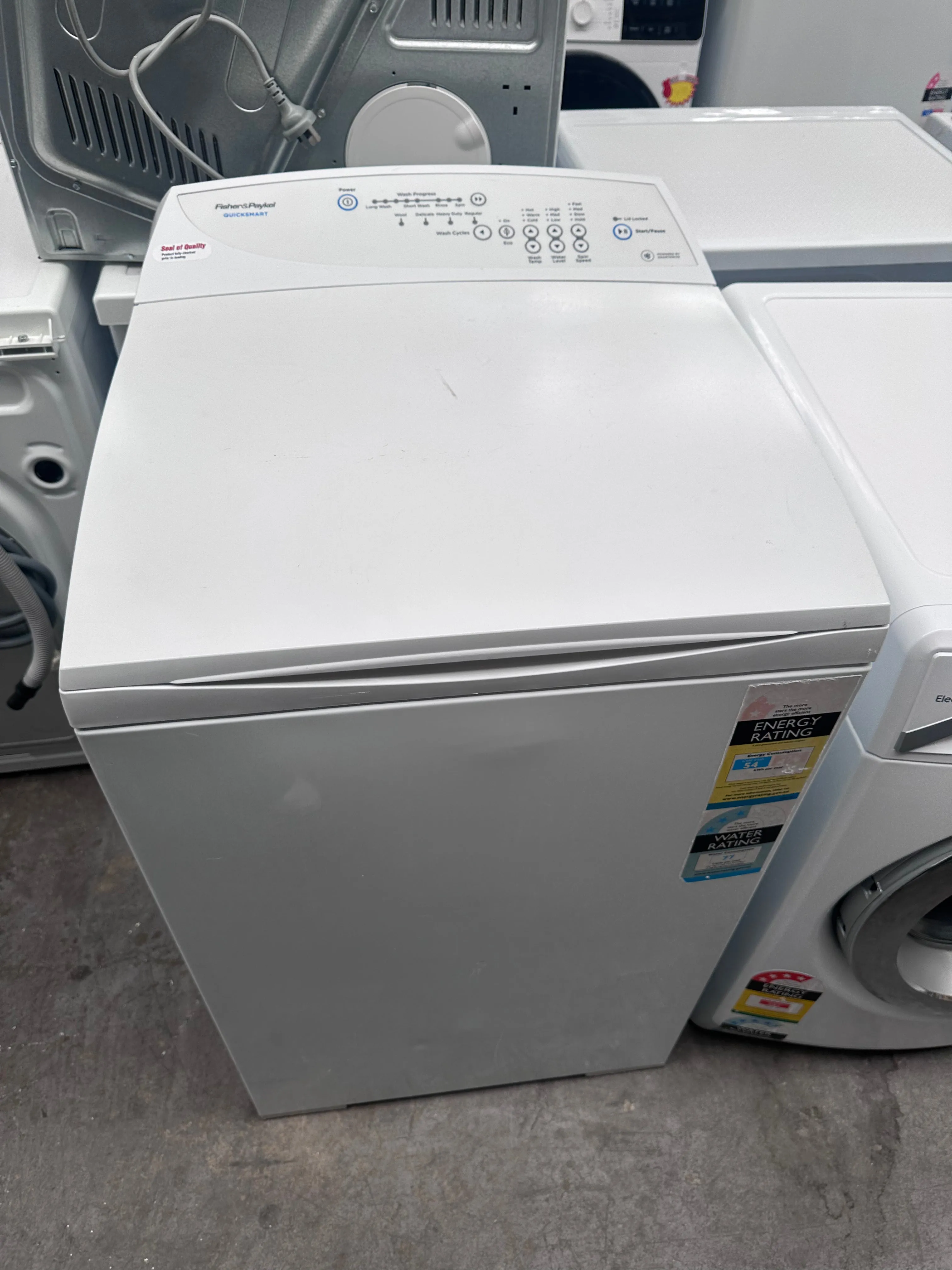 *Latest Model *Fisher & Paykel 5.5kg Top Loader [Refurbished]