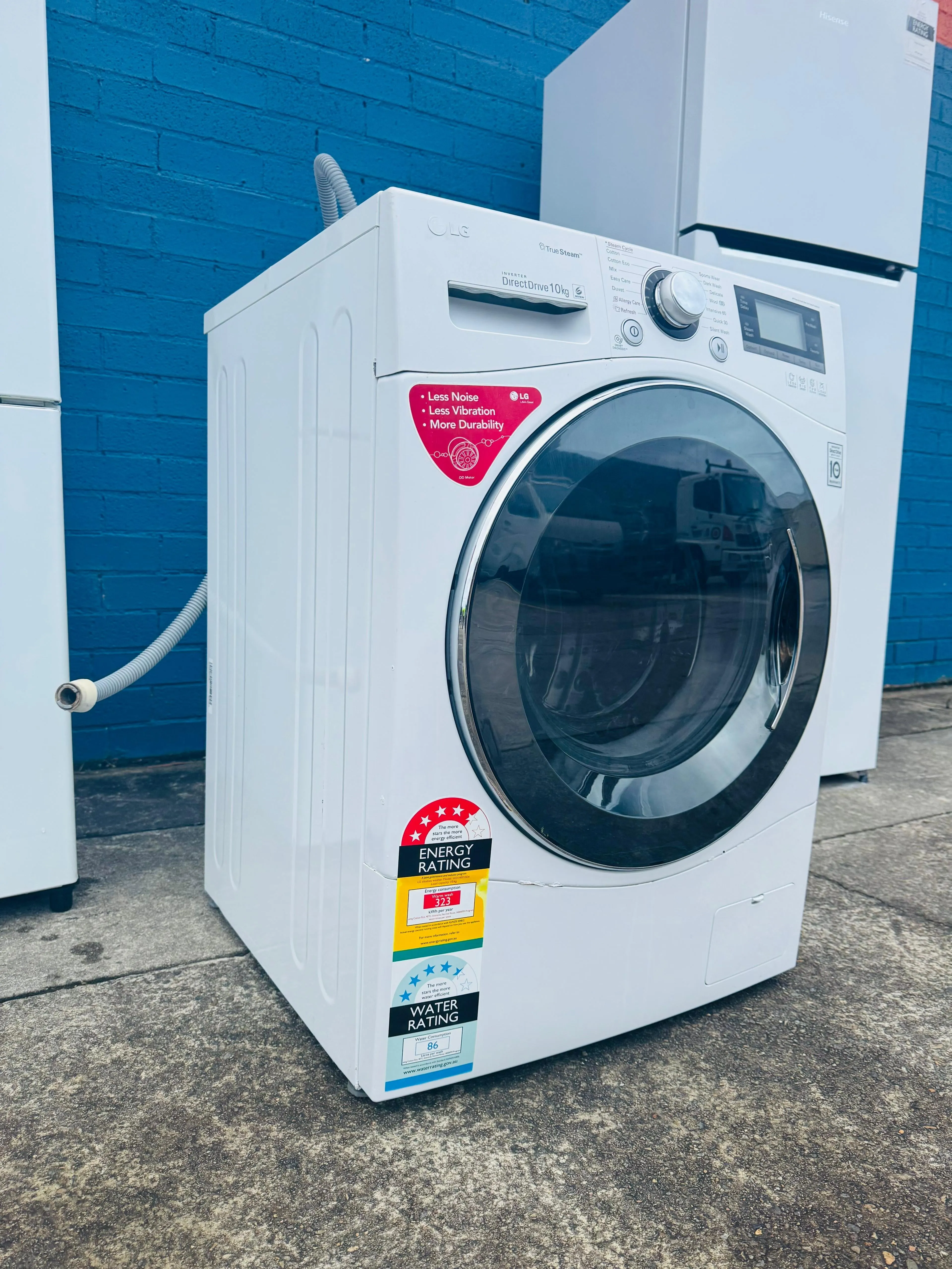 **LG 10 KGS FRONT LOADER WASHING MACHINE**
