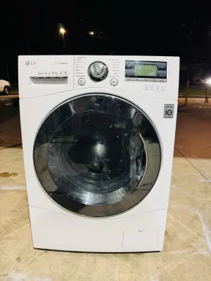 **LG 10 KGS FRONT LOADER WASHING MACHINE**