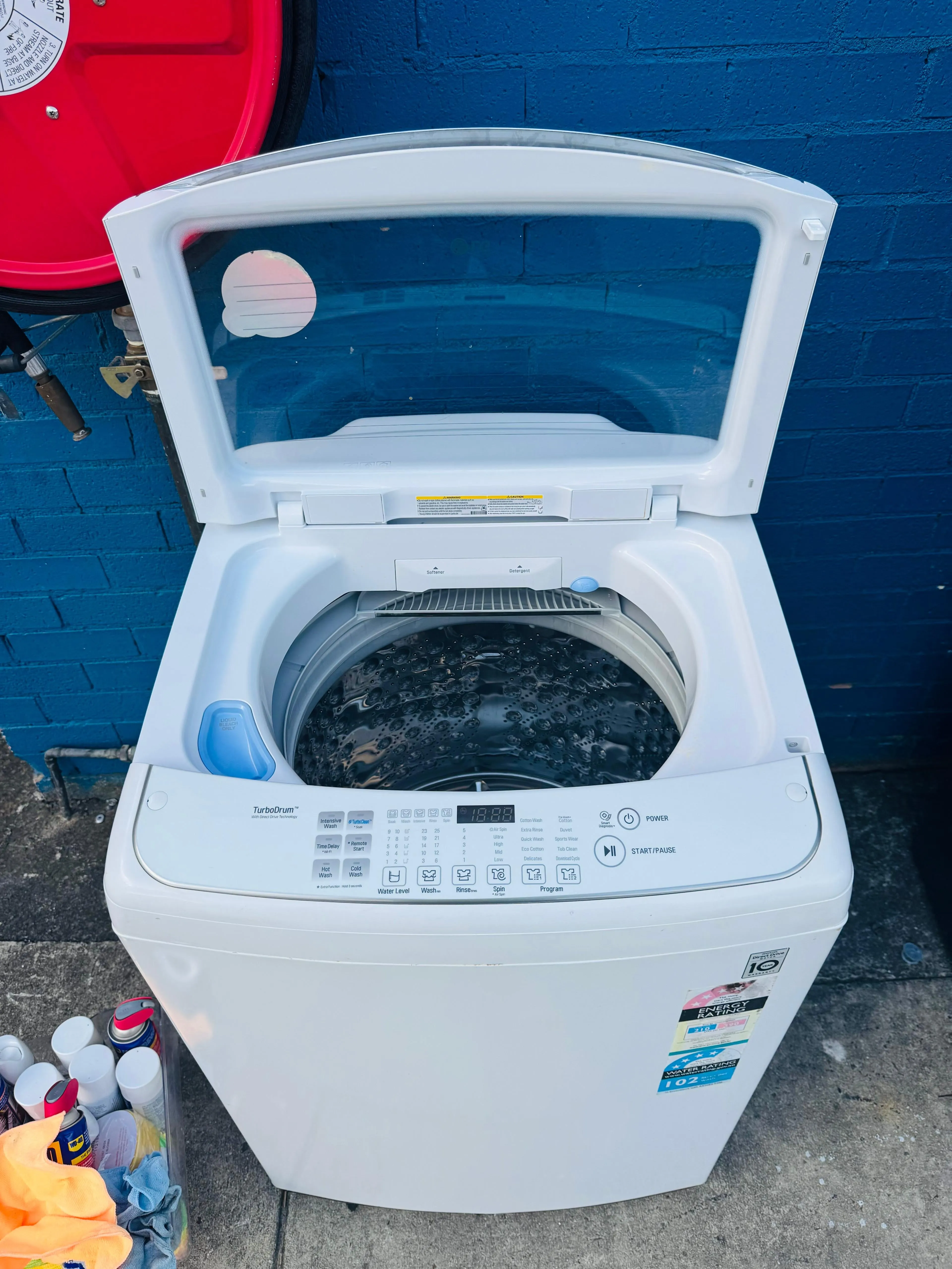 **LG 10 KGS TOP LOADER WASHING MACHINE**