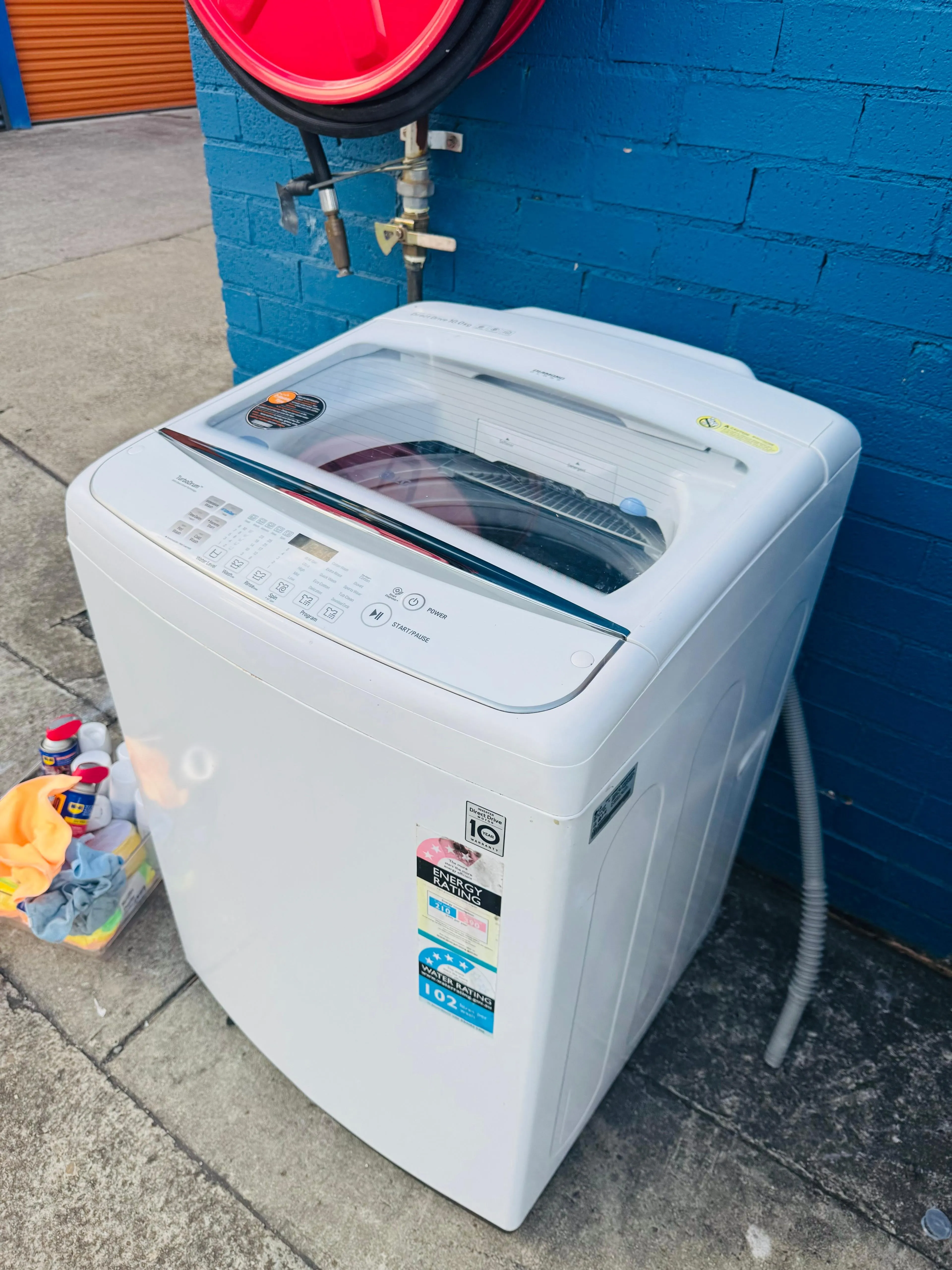**LG 10 KGS TOP LOADER WASHING MACHINE**